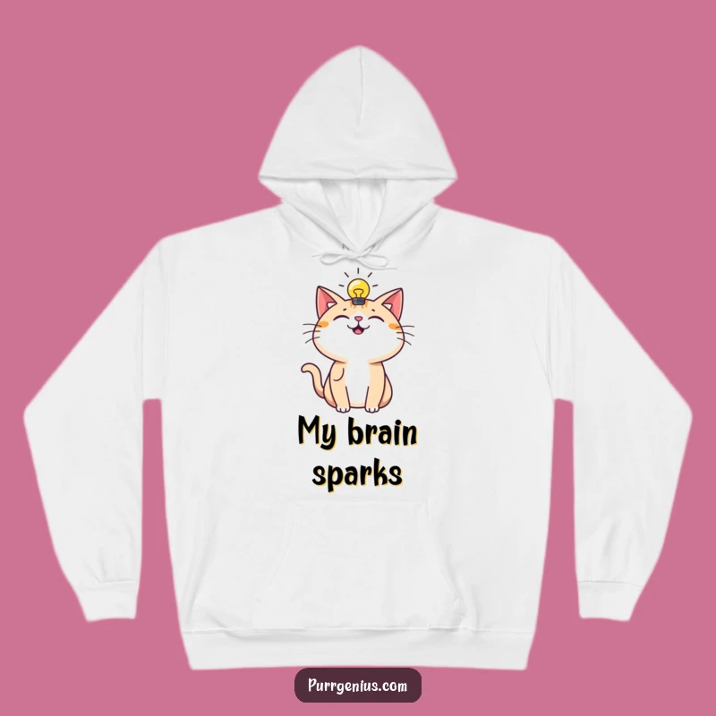Funny Cozy Hoodie: Inspired Cat Comfort, Warm & Brilliant Humor
